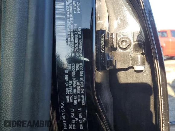 2020 Jeep Renegade Altitude with VIN ZACNJBBB8LPL97210, listed as a Copart auction lot 88880045 with Not provided miles and Salvage title. Bid and sale history available at DreamBid. Image 15.