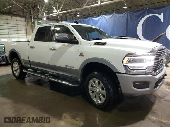 2022 Ram 2500 Laramie with VIN 3C6UR5FL4NG220760, listed as a Copart auction lot 86254084 with 16,528 mi miles and Salvage title. Bid and sale history available at DreamBid. Image 4.