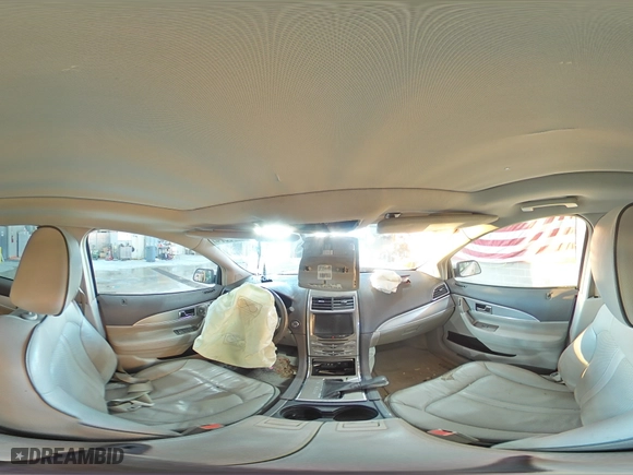 2013 Lincoln MKX with VIN 2LMDJ8JKXDBL09265, listed as a Copart auction lot 83848374 with 0 mi miles and Salvage Title. Bid and sale history available at carsss.com. Image 12.