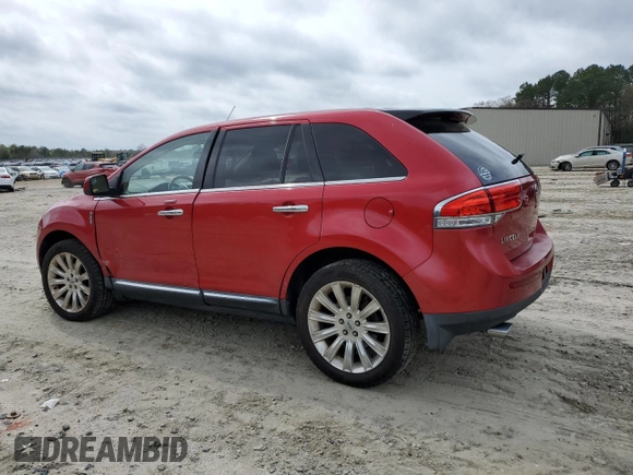 2011 Lincoln MKX with VIN 2LMDJ8JK1BBJ11526, listed as a Copart auction lot 51667125 with 155,234 mi miles and Salvage Title. Bid and sale history available at carsss.com. Image 2.
