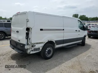 2018 Ford Transit with VIN 1FTYR2YM7JKB11758, listed as a Copart auction lot 56549705 with 104,015 mi miles and Salvage title. Bid and sale history available at DreamBid. Image 3.
