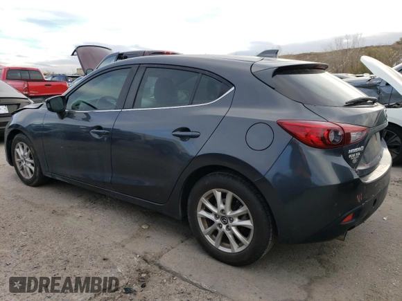 2014 Mazda 3 i Grand Touring with VIN JM1BM1M7XE1111263, listed as a Copart auction lot 80143334 with 167,635 mi miles and Salvage Title. Bid and sale history available at DreamBid. Image 2.
