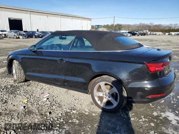 2018 Audi A3 2.0T Premium with VIN WAU78LFF1J1001204, listed as a Copart auction lot 85868554 with 52,297 mi miles and Salvage Title. Bid and sale history available at carsss.com. Image 2.