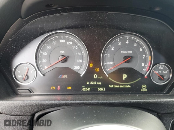 2015 BMW M3 with VIN WBS3C9C52FP804311, listed as a Copart auction lot 58185433 with 62,541 mi miles. Bid and sale history available at carsss.com. Image 9.