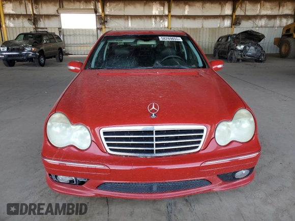 2005 Mercedes-Benz C 230 Kompressor with VIN WDBRF40J85F723023, listed as a Copart auction lot 58269855 with 144,597 mi miles and Clean title. Bid and sale history available at DreamBid. Image 5.