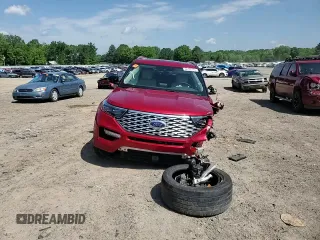 2022 Ford Explorer Platinum с VIN 1FM5K8HC9NGA75383, выставлен на аукционе Copart как лот 54702175 с пробегом 65 848 миль миль и Списание • Salvage title. История ставок и продаж доступна на DreamBid. Изображение 14.
