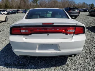 2014 Dodge Charger Police with VIN 2C3CDXAT1EH146630, listed as a Copart auction lot 49868615 with 119,327 mi miles and Salvage Title. Bid and sale history available at carsss.com. Image 6.