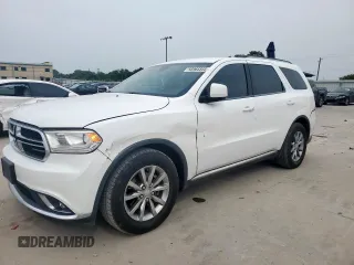 2018 Dodge Durango SXT with VIN 1C4RDHAG0JC329075, listed as a Copart auction lot 56966855 with 176,403 mi miles and Salvage title. Bid and sale history available at DreamBid. Image 1.