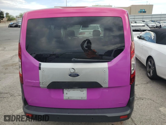 2017 Ford Transit Connect XL with VIN NM0GE9E71H1307092, listed as a Copart auction lot 55099955 with 204,003 mi miles and Clean title. Bid and sale history available at DreamBid. Image 6.