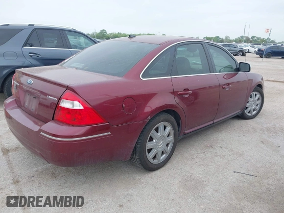 2007 Ford Five Hundred Limited z VIN 1FAHP25117G136916, wystawiony jako IAAI lot #41936388 z przebiegiem 109 784 mil mil oraz . Historia ofert i sprzedaży dostępna na DreamBid. Obrazek 4.