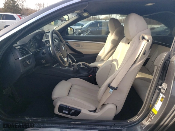 2016 BMW 4 Series 428i xDrive with VIN WBA3T1C58GP821704, listed as a Copart auction lot 85313344 with 62,868 mi miles and Salvage Title. Bid and sale history available at carsss.com. Image 7.