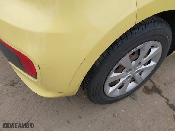 2016 Kia Rio LX with VIN KNADM5A33G6675776, listed as a IAAI auction lot 41894377 with 75,188 mi miles. Bid and sale history available at carsss.com. Image 13.