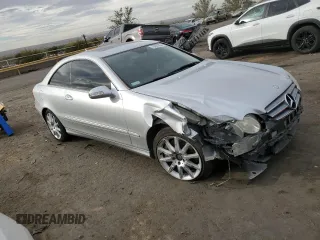 2007 Mercedes-Benz CLK 350 with VIN WDBTJ56H87F228905, listed as a Copart auction lot 78051804 with 95,419 mi miles and Salvage Title. Bid and sale history available at DreamBid. Image 4.