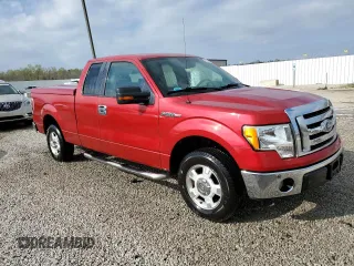 2009 Ford F-150 STX with VIN 1FTRX12869FB02974, listed as a Copart auction lot 52781725 with 130,583 mi miles and Salvage title. Bid and sale history available at DreamBid. Image 4.