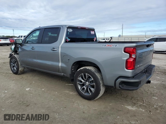2024 Chevrolet Silverado 1500 RST with VIN 1GCPDEEK4RZ234029, listed as a Copart auction lot 41975645 with 10,975 mi miles and Salvage Title. Bid and sale history available at DreamBid. Image 2.