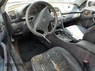 2000 Mercedes-Benz CLK 320/430 with VIN WDBLK65G0YT041396, listed as a Copart auction lot 73909004 with Not Provided miles and Salvage Title. Bid and sale history available at carsss.com. Image 8.