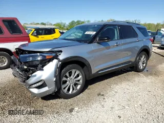 2021 Ford Explorer Limited z VIN 1FMSK7FH2MGA88549, wystawiony jako Copart lot #54145295 z przebiegiem 90 736 mil mil oraz Szkoda całkowita • Salvage title. Historia ofert i sprzedaży dostępna na DreamBid. Obrazek 1.