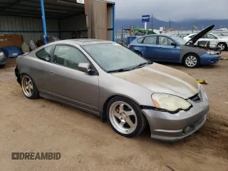 2004 Acura RSX Type S with VIN JH4DC53064S003981, listed as a Copart auction lot 76737604 with 182,704 mi miles and Salvage Title. Bid and sale history available at carsss.com. Image 4.