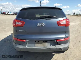 2012 Kia Sportage LX with VIN KNDPB3A25C7228825, listed as a Copart auction lot 51379475 with 184,372 mi miles and Salvage Title. Bid and sale history available at carsss.com. Image 6.