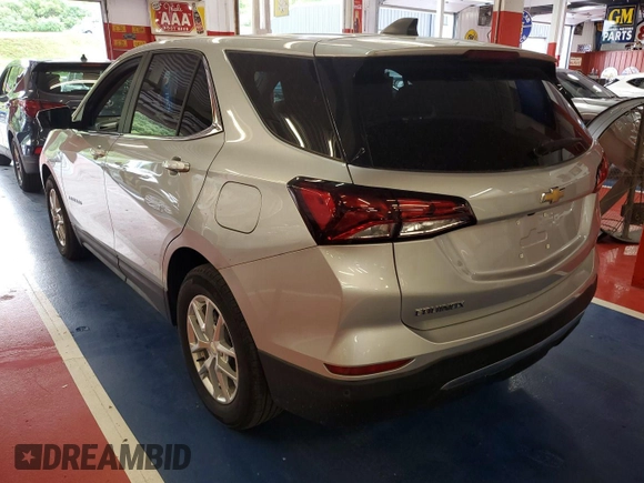 2022 Chevrolet Equinox LT z VIN 2GNAXJEV7N6120877, wystawiony jako IAAI lot #42399180 z przebiegiem 24 038 mil mil oraz . Historia ofert i sprzedaży dostępna na DreamBid. Obrazek 10.
