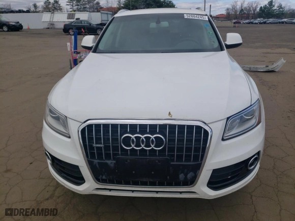 2013 Audi Q5 Premium with VIN WA1CFAFP2DA011372, listed as a Copart auction lot 52884245 with 150,445 mi miles and Salvage Title. Bid and sale history available at carsss.com. Image 5.