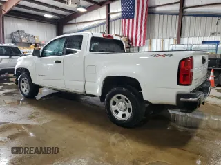 2021 Chevrolet Colorado 4WD Work Truck with VIN 1GCHTBEN8M1221288, listed as a Copart auction lot 46984125 with 86,044 mi miles and Salvage Title. Bid and sale history available at carsss.com. Image 2.