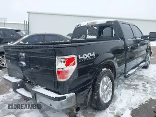 2011 Ford F-150 XLT with VIN 1FTFW1ET6BKE17468, listed as a IAAI auction lot 41206985 with 164,026 mi miles. Bid and sale history available at carsss.com. Image 4.