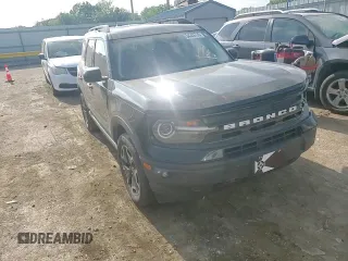 2021 Ford Bronco Sport Outer Banks with VIN 3FMCR9C66MRA59546, listed as a Copart auction lot 54226735 with 81,369 mi miles and Salvage title. Bid and sale history available at DreamBid. Image 14.