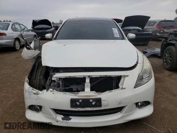 2013 Infiniti G37 x z VIN JN1CV6AR4DM769424, wystawiony jako Copart lot #53451775 z przebiegiem 101 026 mil mil oraz Szkoda całkowita • Salvage title. Historia ofert i sprzedaży dostępna na DreamBid. Obrazek 5.