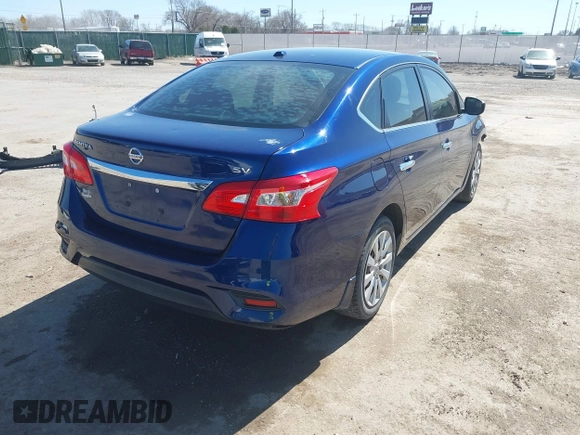 2016 Nissan Sentra S with VIN 3N1AB7AP1GY219667, listed as a IAAI auction lot 41735608 with 111,815 mi miles. Bid and sale history available at carsss.com. Image 4.