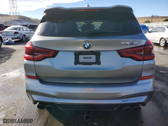 2020 BMW X3 M Competition with VIN 5YMTS0C05L9B36993, listed as a Copart auction lot 79979293 with 51,572 mi miles. Bid and sale history available at carsss.com. Image 6.