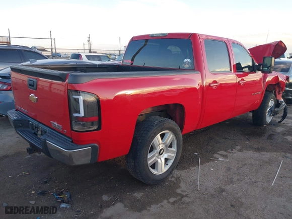 2007 Chevrolet Silverado 1500 LT w/1LT with VIN 3GCEC13J57G535161, listed as a IAAI auction lot 41282921 with 1 mi miles. Bid and sale history available at carsss.com. Image 4.