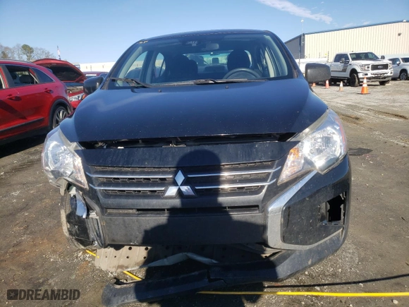 2022 Mitsubishi Mirage G4 ES with VIN ML32FUFJ3NHF03549, listed as a Copart auction lot 88162595 with 154,714 mi miles and Salvage Title. Bid and sale history available at carsss.com. Image 5.