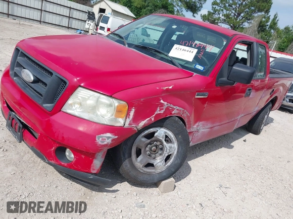 2006 Ford F-150 STX with VIN 1FTRX12W16NA06606, listed as a IAAI auction lot 42146444 with 164,185 mi miles and . Bid and sale history available at DreamBid. Image 2.