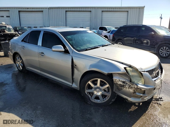 2006 Cadillac STS with VIN 1G6DC67A060159915, listed as a Copart auction lot 74729474 with 0 mi miles and Salvage Title. Bid and sale history available at carsss.com. Image 4.
