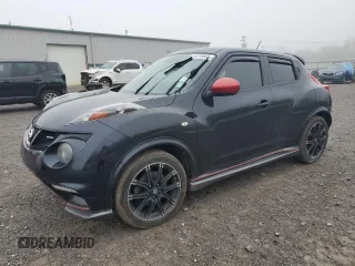 2013 Nissan Juke Nismo z VIN JN8AF5MV2DT221520, wystawiony jako Copart lot #55310605 z przebiegiem 83 224 mil mil oraz Szkoda całkowita • Salvage title. Historia ofert i sprzedaży dostępna na DreamBid. Obrazek 1.