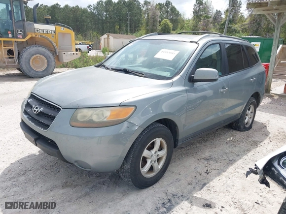 2007 Hyundai Santa Fe GLS with VIN 5NMSG13D67H006131, listed as a IAAI auction lot 41953084 with 239,519 mi miles. Bid and sale history available at carsss.com. Image 2.