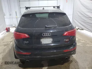 2012 Audi Q5 Premium Plus with VIN WA1LFAFP9CA062396, listed as a Copart auction lot 59847375 with 125,558 mi miles and Salvage title. Bid and sale history available at DreamBid. Image 6.