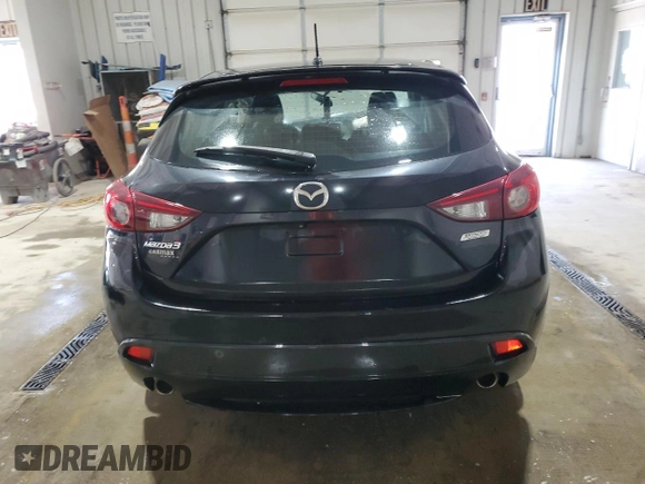 2016 Mazda 3 i Touring with VIN 3MZBM1L78GM265376, listed as a Copart auction lot 53938865 with 64,192 mi miles and Salvage Title. Bid and sale history available at DreamBid. Image 6.
