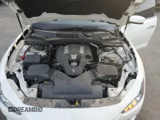 2014 Maserati Ghibli z VIN ZAM57XSA6E1097525, wystawiony jako Copart lot #42029695 z przebiegiem 93 740 mil mil oraz Szkoda całkowita • Salvage title. Historia ofert i sprzedaży dostępna na DreamBid. Obrazek 11.