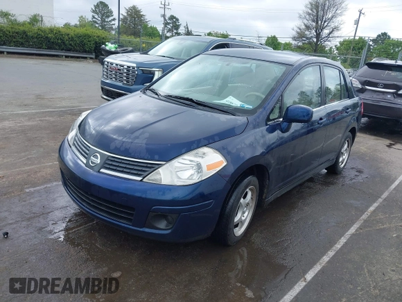 2007 Nissan Versa 1.8 SL with VIN 3N1BC11E67L420474, listed as a IAAI auction lot 41887735 with 199,094 mi miles. Bid and sale history available at carsss.com. Image 19.
