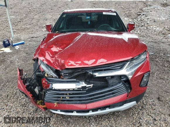 2022 Chevrolet Blazer LT z VIN 3GNKBCR42NS156493, wystawiony jako Copart lot #58755295 z przebiegiem 86 138 mil mil oraz Szkoda całkowita • Salvage title. Historia ofert i sprzedaży dostępna na DreamBid. Obrazek 5.