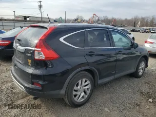2015 Honda CR-V EX-L with VIN 2HKRM4H7XFH667125, listed as a Copart auction lot 47731145 with 134,682 mi miles and Salvage Title. Bid and sale history available at carsss.com. Image 3.
