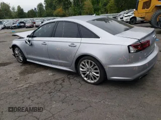 2016 Audi A6 3.0T Prestige with VIN WAUHGBFC7GN017626, listed as a Copart auction lot 70387633 with 0 mi miles. Bid and sale history available at carsss.com. Image 2.