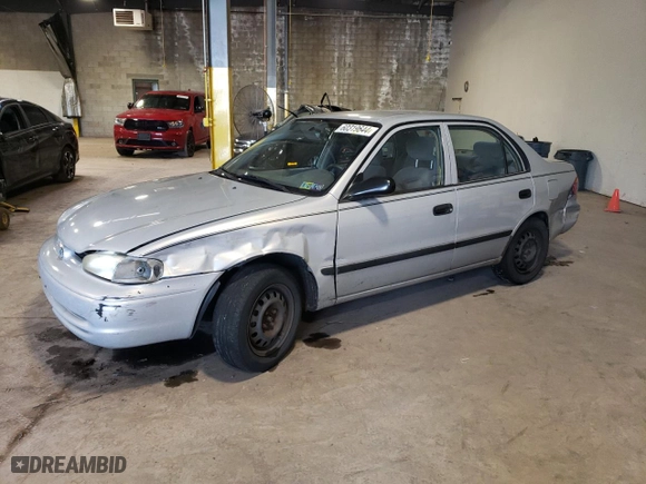 2002 Chevrolet Prizm with VIN 1Y1SK52862Z411433, listed as a Copart auction lot 60319644 with NaN miles and Salvage Title. Bid and sale history available at carsss.com. Image 1.