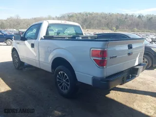 2014 Ford F-150 XL with VIN 1FTMF1CM8EFC18695, listed as a IAAI auction lot 41916660 with 1 mi miles. Bid and sale history available at carsss.com. Image 3.