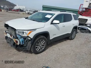 2017 GMC Acadia SLE with VIN 1GKKNSLA8HZ275668, listed as a IAAI auction lot 41828244 with 97,554 mi miles. Bid and sale history available at carsss.com. Image 2.