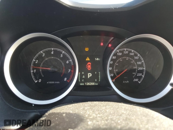 2017 Mitsubishi Lancer ES with VIN JA32V2FWXHU607656, listed as a Copart auction lot 76675844 with 126,206 mi miles and Salvage Title. Bid and sale history available at DreamBid. Image 9.