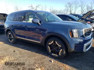 2025 Kia Telluride S with VIN 5XYP64GC0SG571456, listed as a Copart auction lot 84878504 with 9 mi miles and Salvage Title. Bid and sale history available at DreamBid. Image 4.