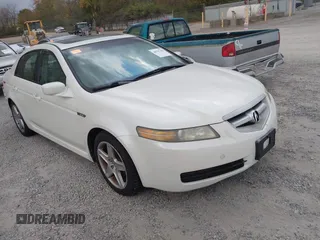 2004 Acura TL with VIN 19UUA66284A006883, listed as a IAAI auction lot 40707104 with 198,450 mi miles. Bid and sale history available at carsss.com. Image 1.